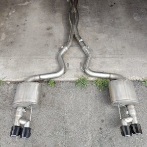 Corsa Xtreme Cat-Back Exhaust with Black Quad Tips