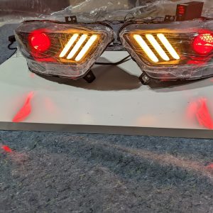 Mustang 15-17 Custom Retrofit Headlamps RGBWA Gills