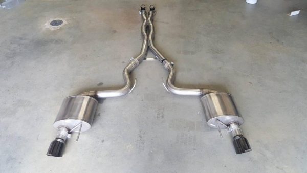 Corsa Xtreme Cat-Back Exhaust with Black Tips