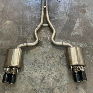 2018+ Mustang Corsa active catback exhaust with double H-PIPE