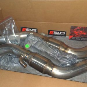 Infiniti Q50/Q60 3.0TT Red Alpha Downpipe by AMS Performance