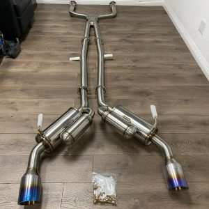 ARK Grip Catback Exhaust With burnt out tips