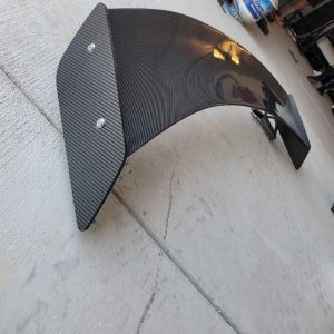 Gt500 carbon fiber track pack wing