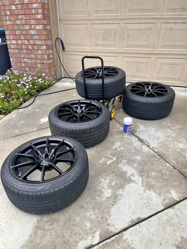 Mustang Gt350 Style Wheels And Tires