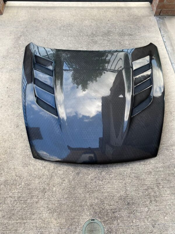 370z Carbon Fiber Honeycomb Hood