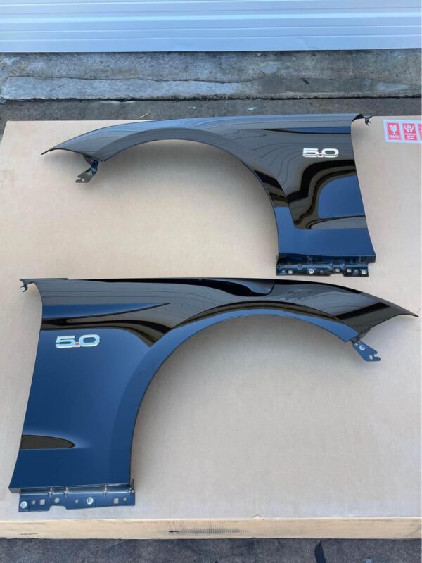 2018 - 2023 Original Ford Mustang Black Fender Set