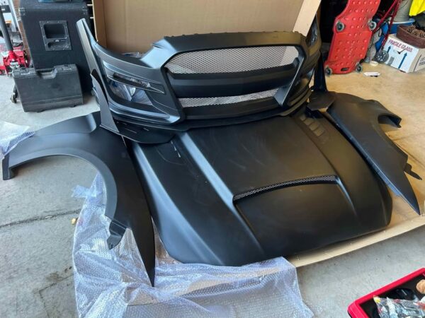 Gt350 Mustang Front bumper, hood and fenders