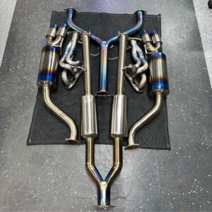 Amuse Full Titanium Exhaust G37 Sedan Headers R1 Access Evolutuon