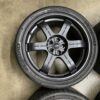 Genuine GTR R35 Black Edition Forged Rays OEM 20” Wheels Tires - Image 4