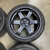 Genuine GTR R35 Black Edition Forged Rays OEM 20” Wheels Tires - Image 3