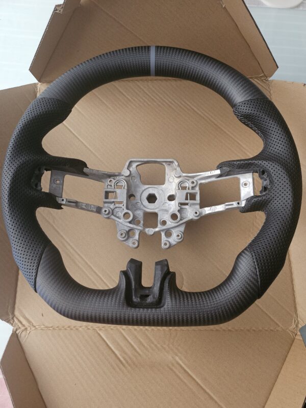 2015-2017 Mustang MATT Carbon fibre D-Cut Steering wheel