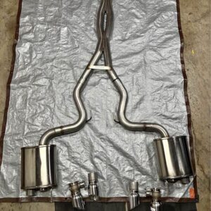 Mustang Corsa Performance Xtreme Cat-Back Exhaust with Polished Tips