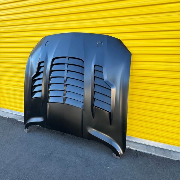 Brand new  Ford Mustang KR Shelby GT 500 style Aluminum Hood - Image 6