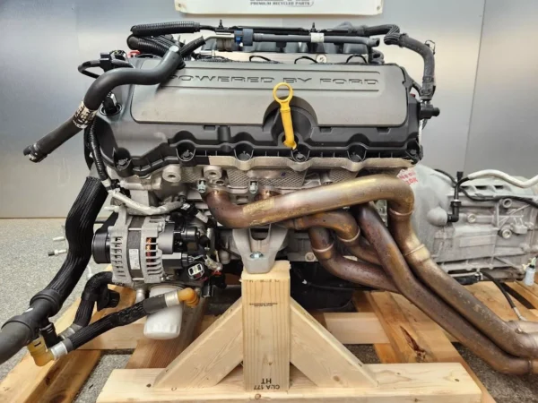 Mustang GT 5.0L Gen 2 Coyote 2017 Engine MT82 Manual Trans 20k Miles - Image 5