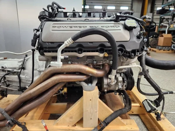 Mustang GT 5.0L Gen 2 Coyote 2017 Engine MT82 Manual Trans 20k Miles - Image 3